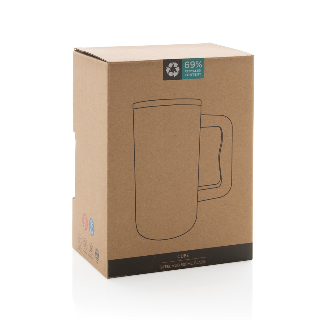 Cube RCS gerecycled RVS beker 800ml