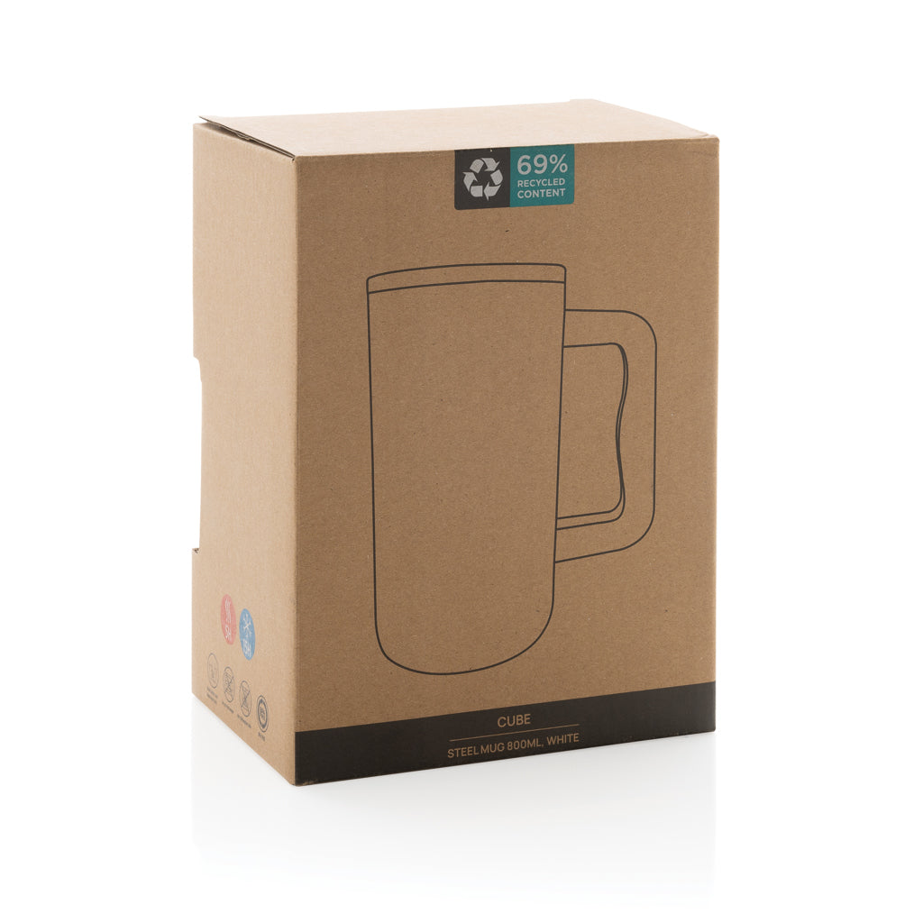 Cube RCS gerecycled RVS beker 800ml