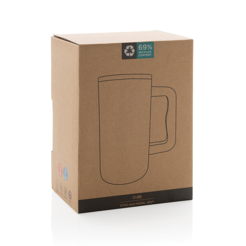 Cube RCS gerecycled RVS beker 800ml