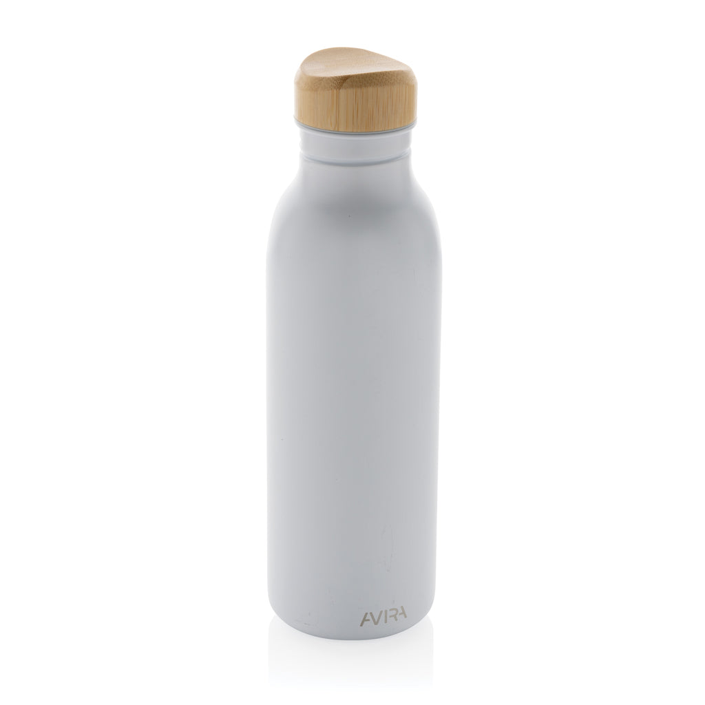 Avira Alcor RCS gerecycled RVS enkelwandige waterfles 600ML