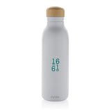 Avira Alcor RCS gerecycled RVS enkelwandige waterfles 600ML