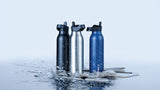 Avira Ara RCS recycled staal fliptop water fles 500ML