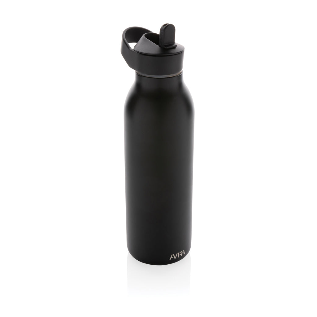 Avira Ara RCS recycled staal fliptop water fles 500ML