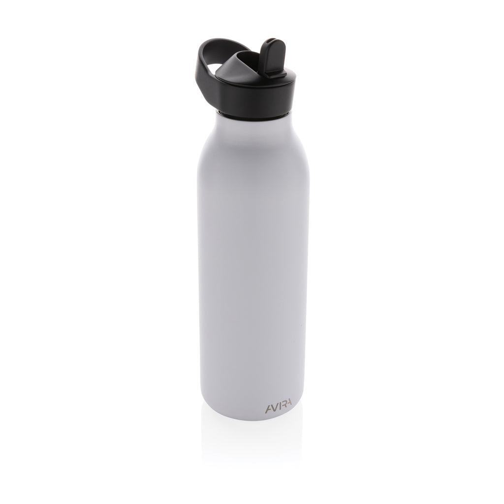 Avira Ara RCS recycled staal fliptop water fles 500ML