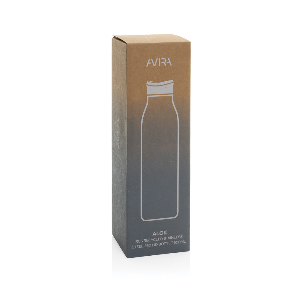 Avira Alok RCS recycled staal 360 waterfles 600ML