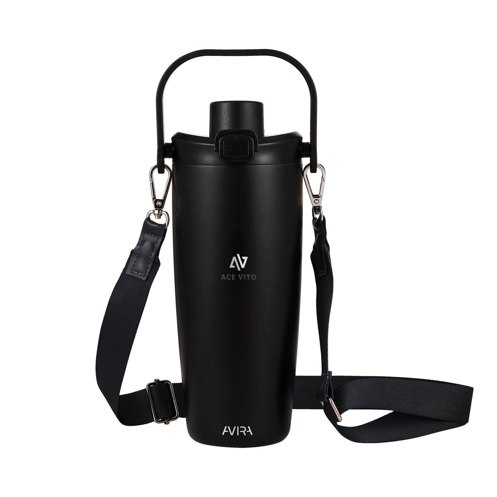 Avira Ayala RCS R-RVS duosip afsluitbare crossbody tumbler
