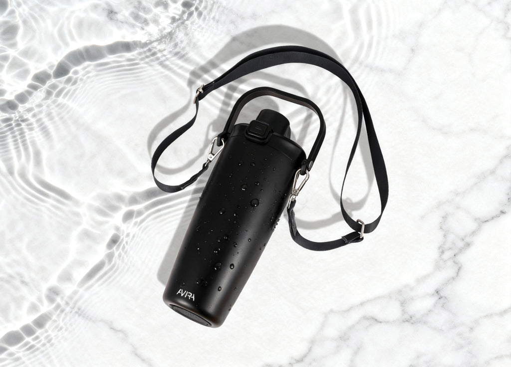 Avira Ayala RCS R-RVS duosip afsluitbare crossbody tumbler