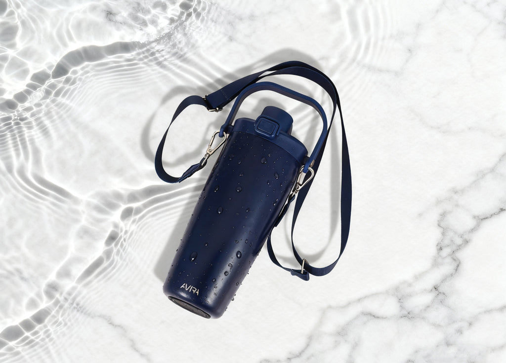 Avira Ayala RCS R-RVS duosip afsluitbare crossbody tumbler