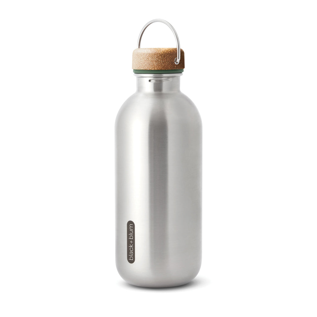 Black+Blum Stalen Water Fles 600ml
