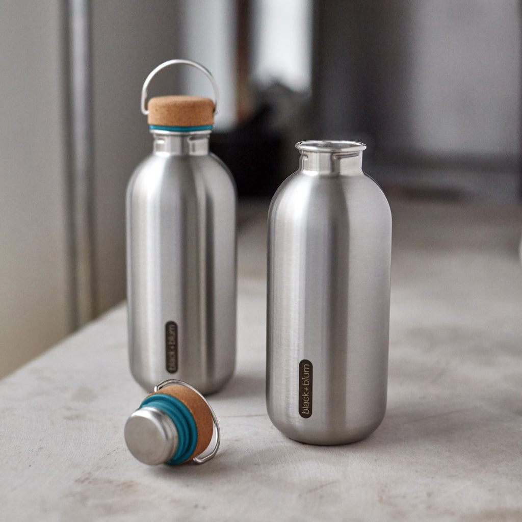 Black+Blum Stalen Water Fles 600ml