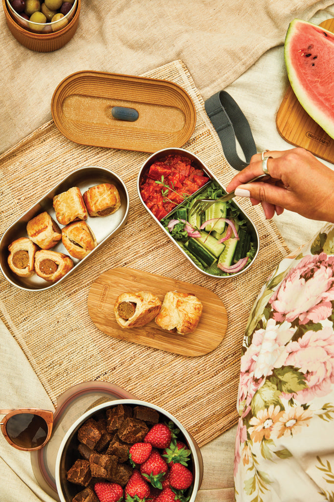 Black+Blum Stainless Steel Dubbele Bento Box