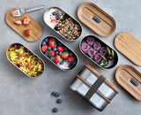 Black+Blum Stainless Steel Dubbele Bento Box