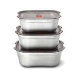 Black+Blum Mealprep Box Set 3 stuks Klein, Middel, Groot