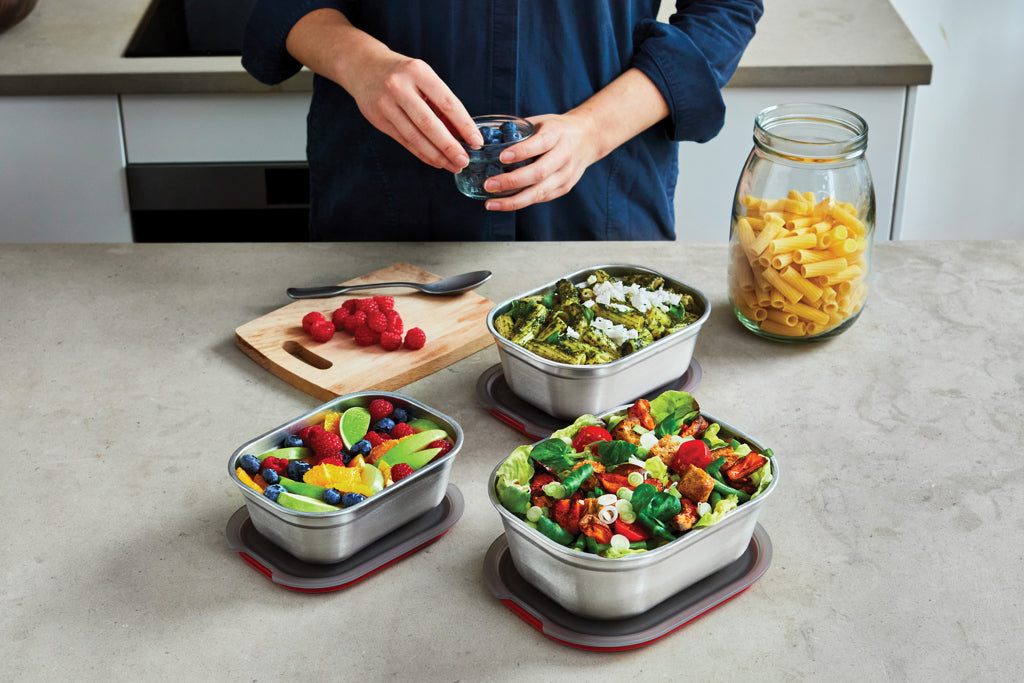 Black+Blum Mealprep Box Set 3 stuks Klein, Middel, Groot