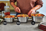 Black+Blum Mealprep Box Set 3 stuks Klein, Middel, Groot