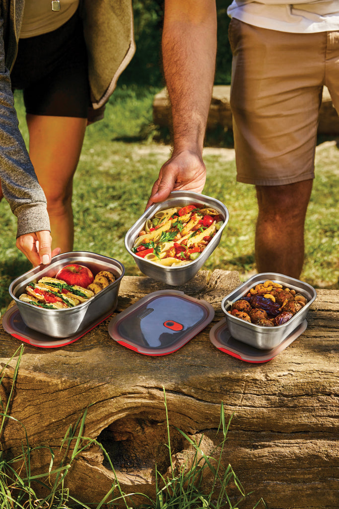 Black+Blum Mealprep Box Set 3 stuks Klein, Middel, Groot