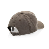 BEAU AWARE™ Washed 6 panel 270gsm cotton twill cap