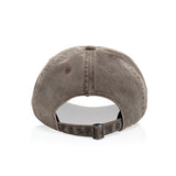 BEAU AWARE™ Washed 6 panel 270gsm cotton twill cap