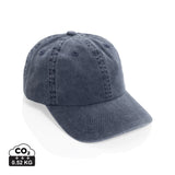 BEAU AWARE™ Washed 6 panel 270gsm cotton twill cap