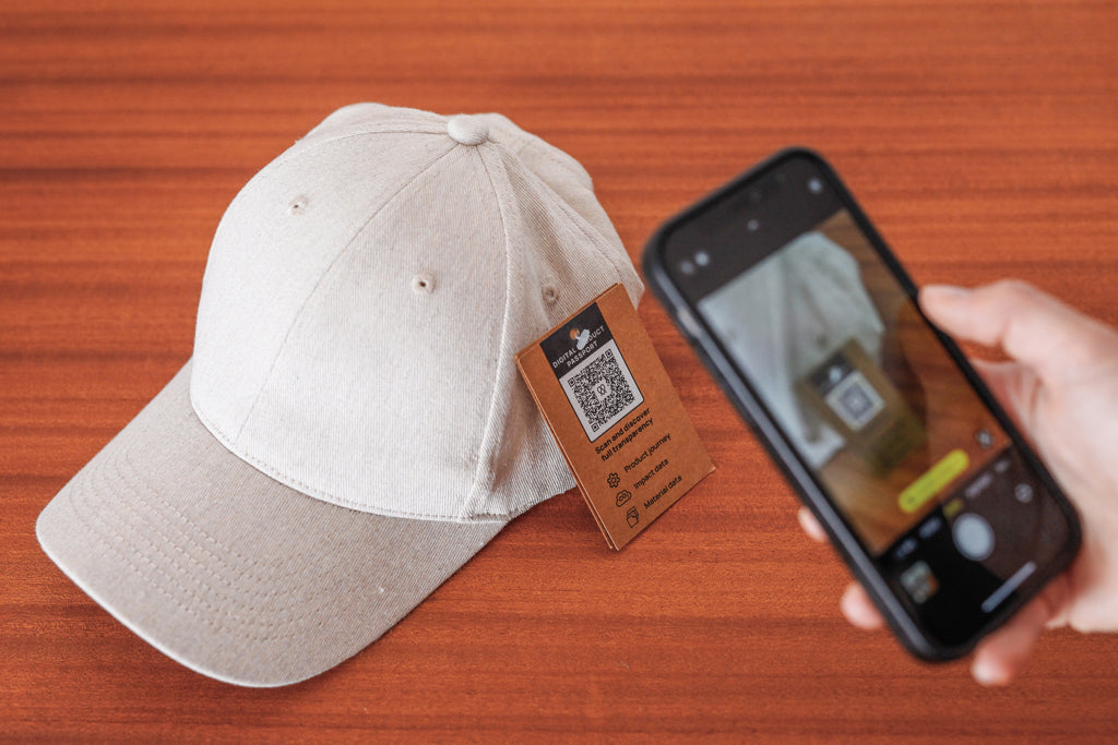 Milo AWARE™ recycled heather 6 paneel cap 200gr