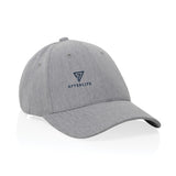Milo AWARE™ recycled heather 6 paneel cap 200gr