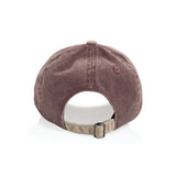 BEAU AWARE™ Washed 6 panel 270gsm cotton twill two tone cap