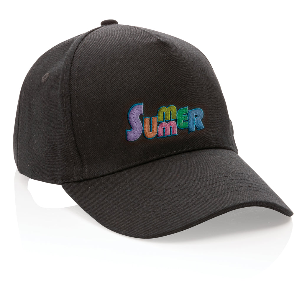 Impact AWARE™ 5 panel 280gr recycled katoenen cap