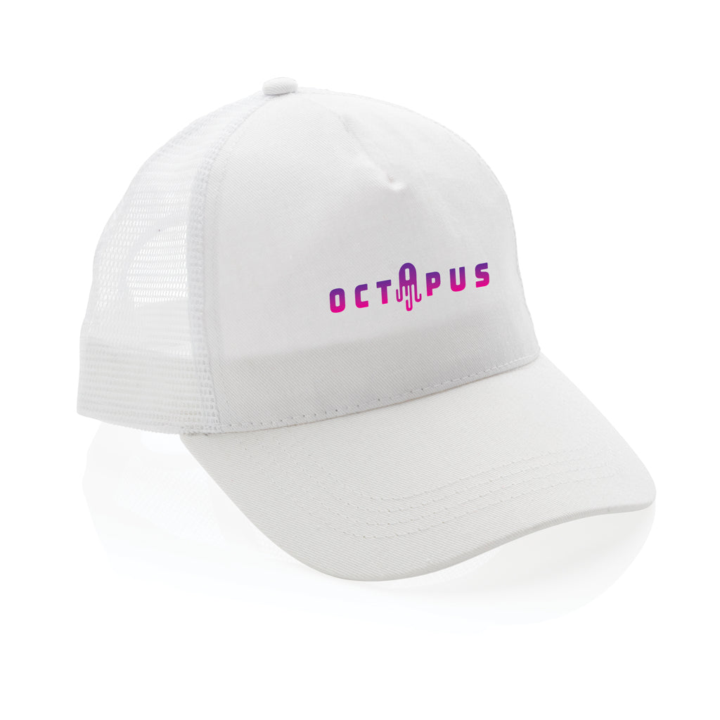 Impact AWARE™ 5 panel recycled katoenen truckercap
