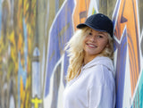 Impact AWARE™ 6 panel 280gr recycled katoen cap met bies