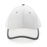 Impact AWARE™ 6 panel 280gr recycled katoen cap met bies