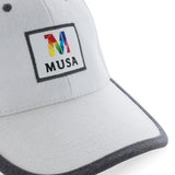 Impact AWARE™ 6 panel 280gr recycled katoen cap met bies