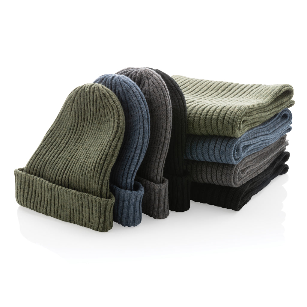 Impact AWARE™ Polylana® dubbel gebreide beanie