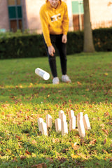 Houten werp set