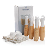 Houten skittles set