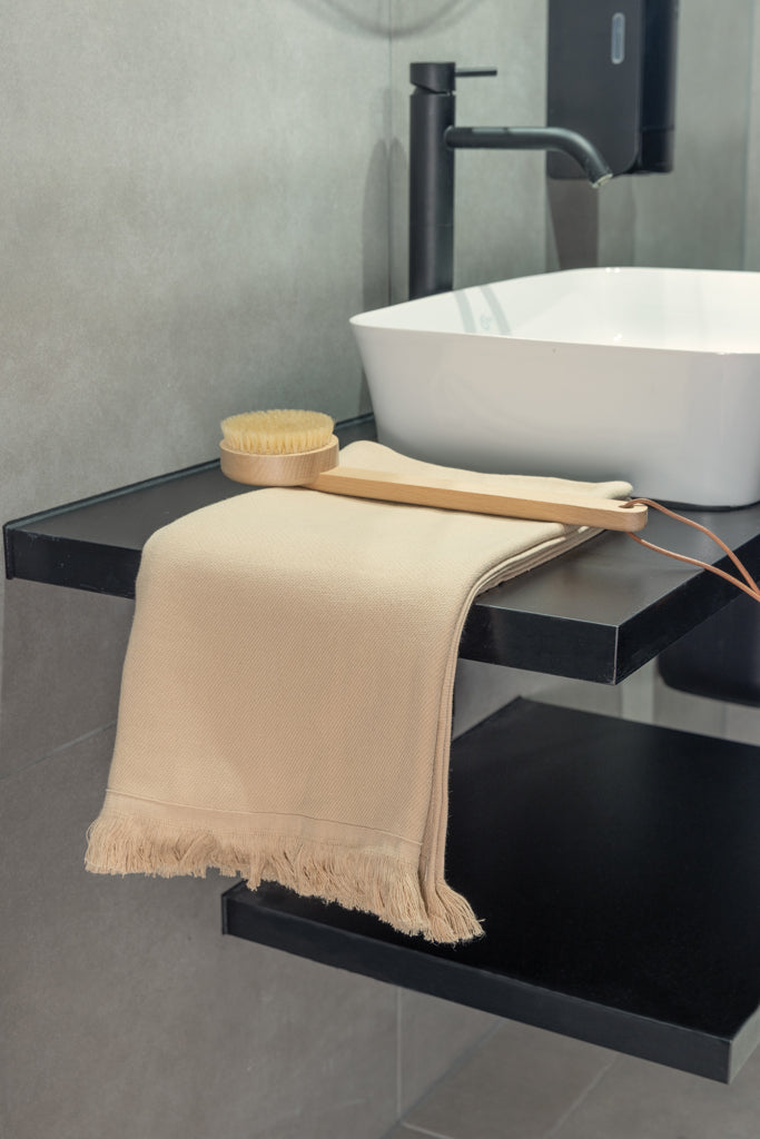 UKIYO Aware™ Keiko effen hammam handdoek 100x180cm