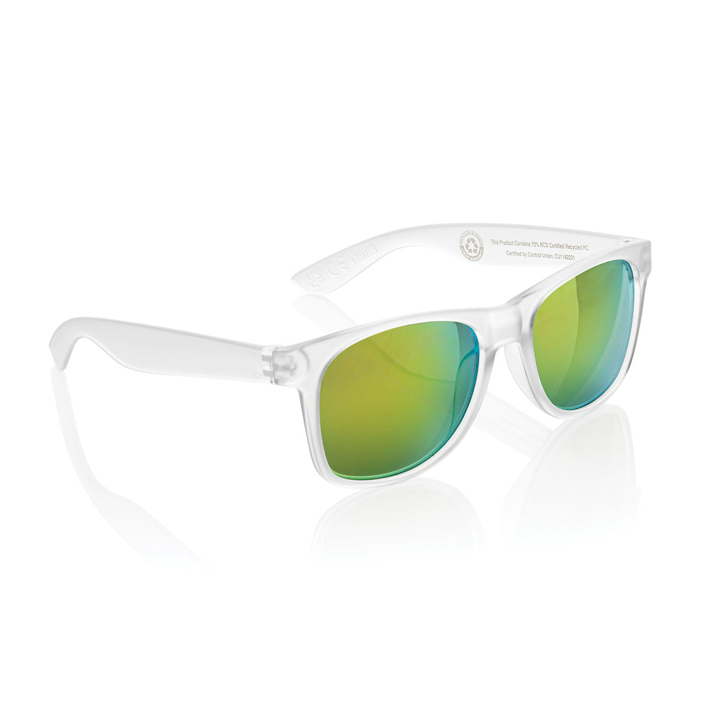 Gleam RCS zonnebril met gerecycled PC spiegelglas