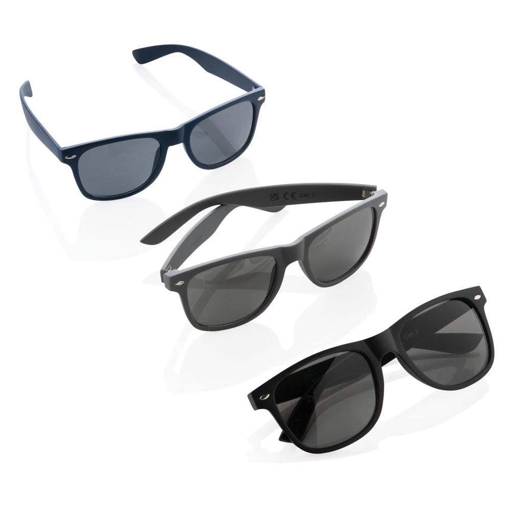 GRS recycled PC plastic zonnebril