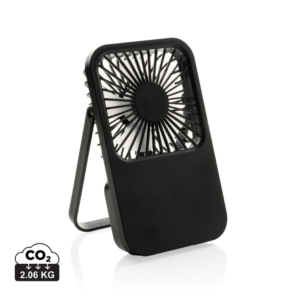 Aervina RCS rplastic herlaadbare bureauventilator