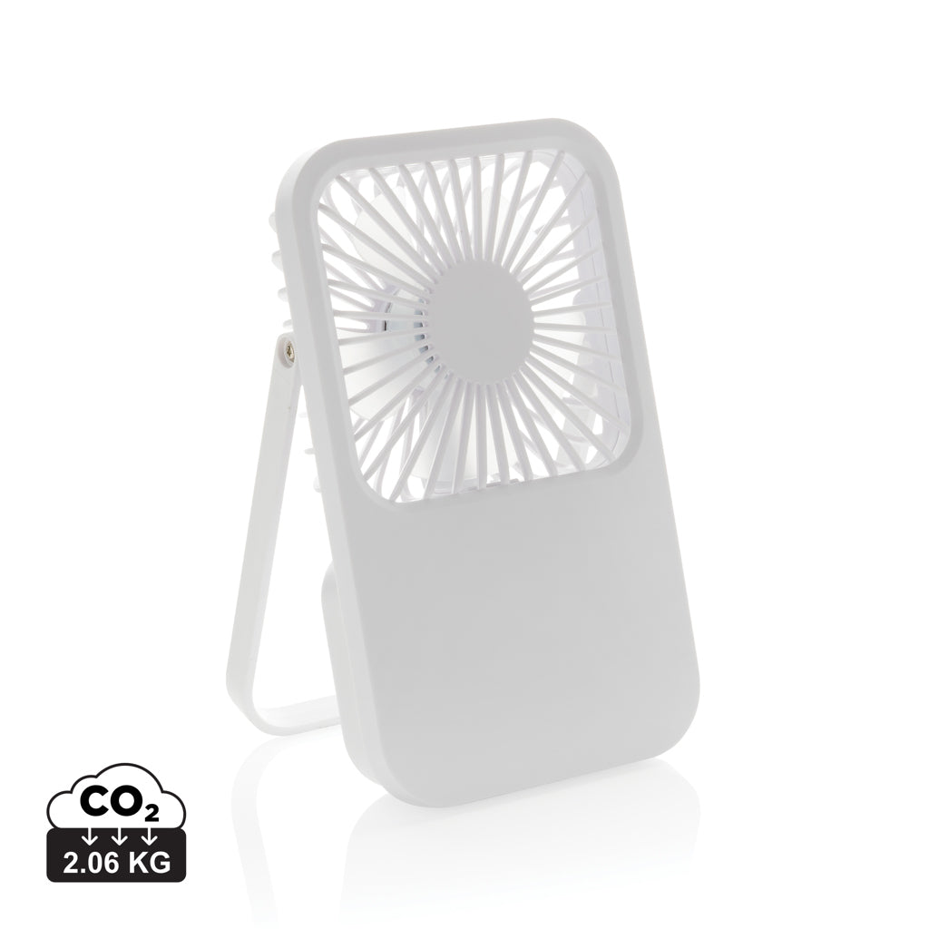 Aervina RCS rplastic herlaadbare bureauventilator