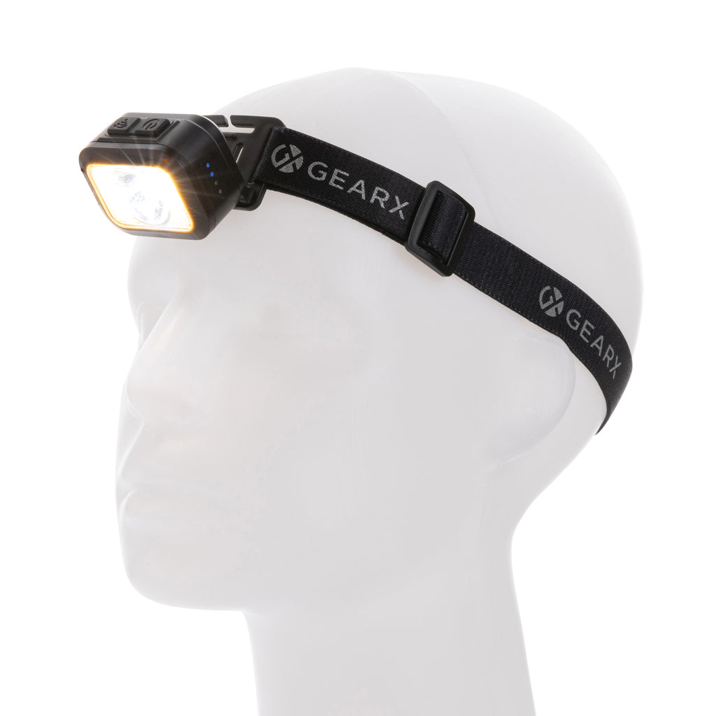 Gear X RCS replastic heavy duty oplaadbare hoofdlamp