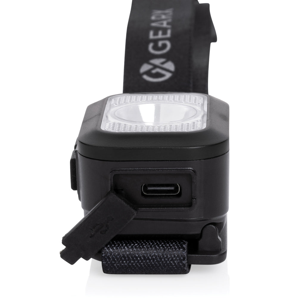 Gear X RCS replastic heavy duty oplaadbare hoofdlamp