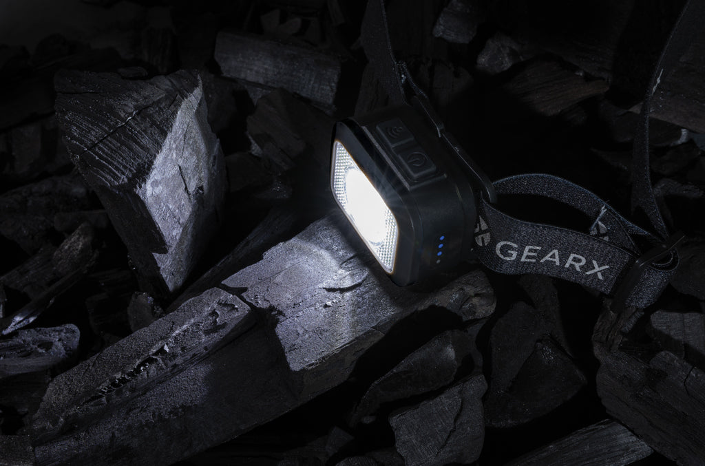 Gear X RCS replastic heavy duty oplaadbare hoofdlamp
