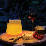 Solar Glow RCS gerecycled plastic USB-oplaadbare buitenlamp