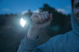 Lucid 5W zaklamp van RCS gerecycled plastic en bamboe