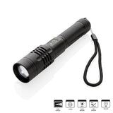 Gear X USB oplaadbare zaklamp