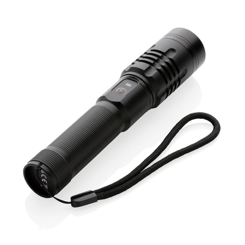 Gear X USB oplaadbare zaklamp