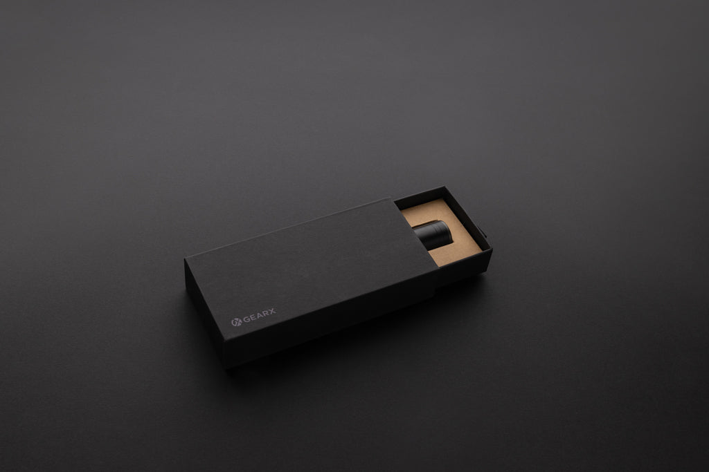 Gear X RCS gerecycled aluminium USB-oplaadbare zaklamp