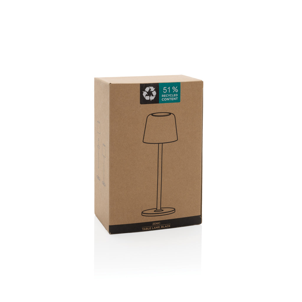 Zenic RCS gerecyclede plastic USB oplaadbare tafellamp
