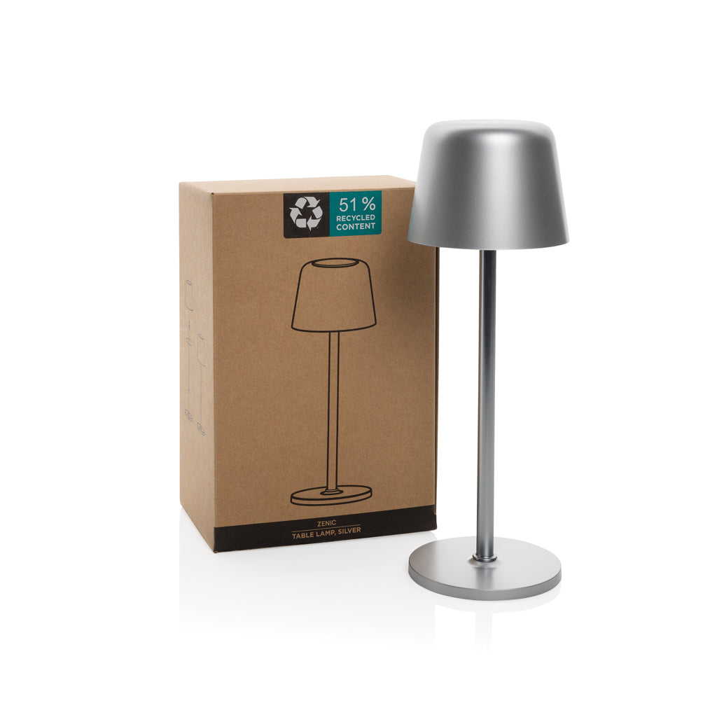 Zenic RCS gerecyclede plastic USB oplaadbare tafellamp