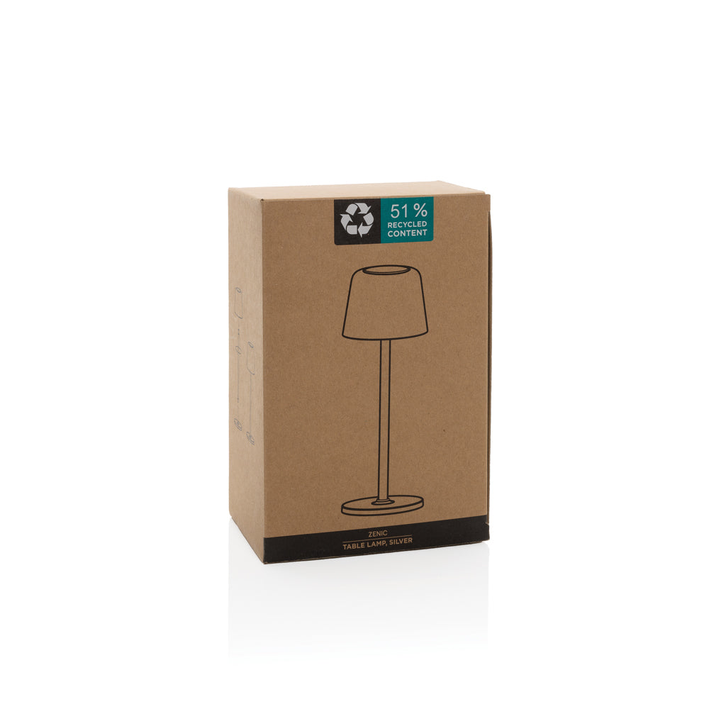 Zenic RCS gerecyclede plastic USB oplaadbare tafellamp